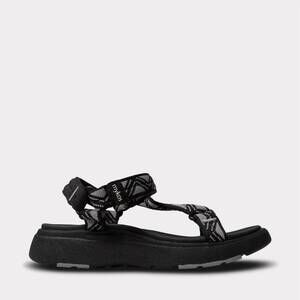 NEW MYKOS women's solstice hook & loop sandal in black